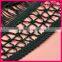 Newest black tassel fringe for clothes WTP-1293