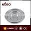 Wedding Serving Use Round Shape Stainless Steel Plates