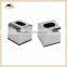 Square plastic tissue box chrome