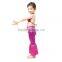 2016New Fashion Mermaid Bikini Wholesale Baby Girls Vintage Swimming Outfit Set