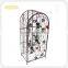 metal wine shelf display iron wine bottle rack barware home decor