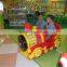 Happy train with blowing bubbles ride mini train for kids