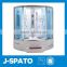 Luxury Living Room Furniture Hangzhou Italian Whirlpool Aluminum Frame Glass Sliding Door Round Home Steam Room