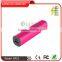 best colorful 2200mAh lipstick perfume smart emergency power banks portable cylinder oem fast mobile phone charger