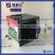 China Yageli factory acrylic donation box with lock / wholesale acrylic donation box black