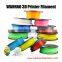 Cost-effective 3d print filament 3d printing pla filament with holder