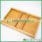 Cheap bamboo serving tray with legs