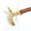 Decorative crocodile handle walking stick/Brown wood walking stick/Stylish walking stick wk1130