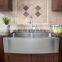 Farmhouse kitchen sink stainless steel apron front sink