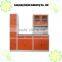 Multifunctional KD sturcture white kitchen cabinets kichen cabinet sets steel kichen cabinet
