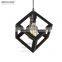 Industrial Loft Black Metal Pendant Light MD81764