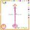 Wooden clothes coat hanger stand for children