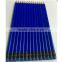 High Quality Blue Fluorescent paint HB Plastic Pencil with Eraser