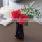 Reliable large size plastic flower pot Short stem flower with display box made in Japan