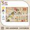 Humanized Design Handmade Calendar Christmas Plaque Metal Crafts Garden Decoration