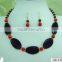 Top quality stylish newest statement briolette bib necklace