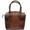 Crocodile leather handbag SCRH-016