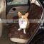 solid color polyester dog car seat protector