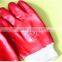 pvc full coated cotton gloves