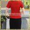 fashion red lady suits