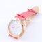China wholesale market leather straps miyota quartz movement wrist watch