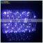 christmas outdoor decoration pure white silver wire led lights