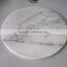 Hotel decorative white stone wall clock face, stone wall clock cover