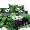 Blue Sea Dolphin Design Cotton Bedsheet Bedding Set 3D                        
                                                Quality Choice