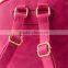 PU leather women backpack school bags day bags