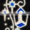 2D pole motif light holiday lighting wedding decoration light