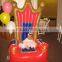 2015 hot inflatable birthday throne