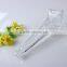 Hot sale eiffel tower shape 40ml clear perfume bottle glass engraved