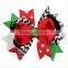 new design christmas bow headband with clip