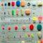 2015 Latest! Neon Acrylc Rhinestone With Setting Sew-on Rhinestone With Claw