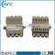 blue quad sm lc fiber optic adapter/adaptor