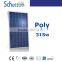 China TOP 10 Solar Panel Supplier! PID Free! High Quality 315w Poly Solar Module