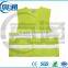 China custom green running reflective strap safety vest