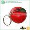 2016 Different shape fashion pu keychain from manufacturer