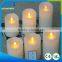 2015 Wax LED Candle Pillar Wax LED Candle Wholesale