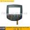 Best quality oem tactile waterproof touch screen keyboard membrane switch keypad for telecommunication equipment