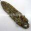 Wholesale natural flashy blue fire labradorite plain roundel beads