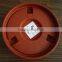 Popular sale garden used removable plastic plant tray with wheels