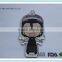 Custom round acrylic keyring for promotion