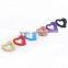 Fashion design hotest red heart silicone pendant teething,silicone baby teether necklace