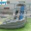 Sunjoy embroidery design custom amusement park equipment big inflatable water slide for sale