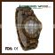 Wholesale Japan movt quartz watch custom wooden wrist watch for Men