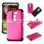 The New Double A PC + TPU Shockproof Phone Shell Protective Sleeve for LG g2