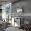 Chinese factory luxury bathroom vanities with soild wood legs