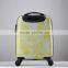 abs pc print designer trolley travel luggage bags with four wheels