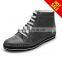 warm cow leather ankle boots men/ felt boots